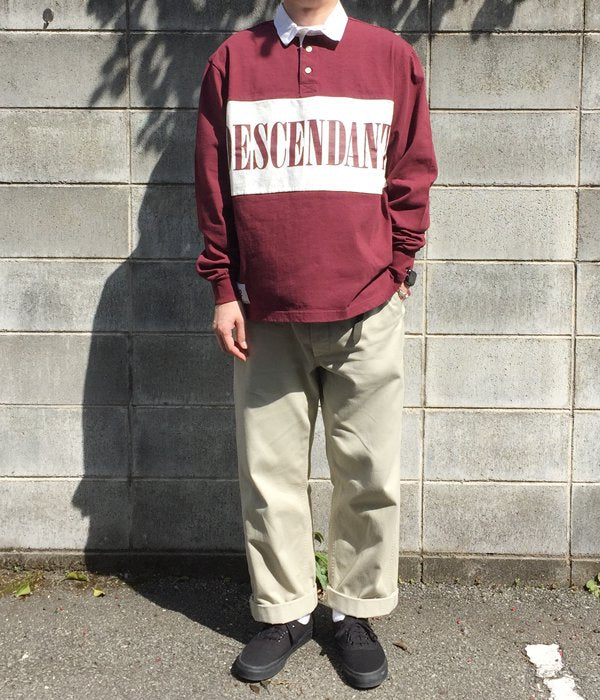 DESCENDANT/PUBA POLO LS (BURGUNDY)