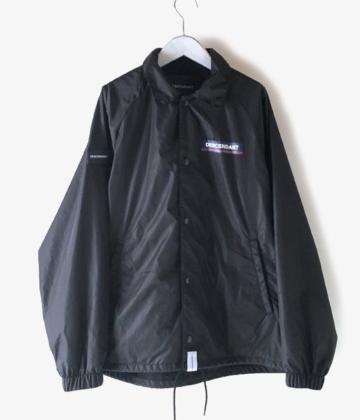 DESCENDANT/PE NYLON JACKET (BLACK)