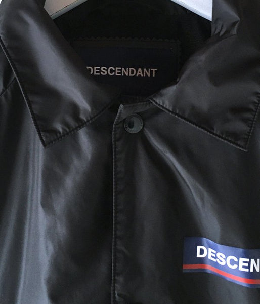 DESCENDANT/PE NYLON JACKET (BLACK)