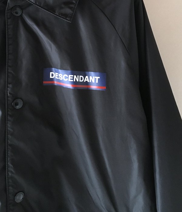 DESCENDANT/PE NYLON JACKET (BLACK)