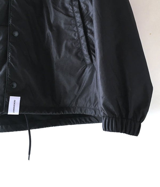 DESCENDANT/PE NYLON JACKET (BLACK)