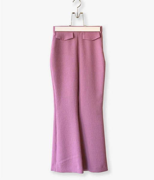 PHEENY/DOUBLE WEAVE DOBBY EASY PANTS(LAVENDER)