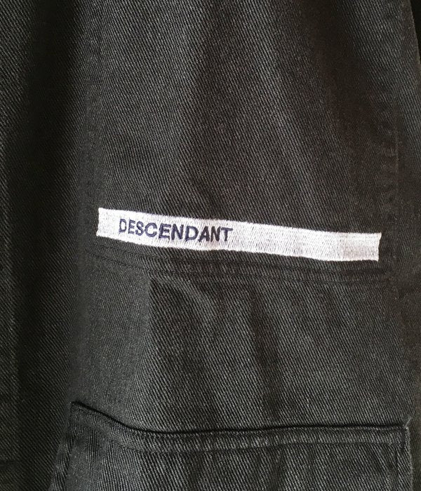 DESCENDANT/DWU WORK SHIRT (BLACK)