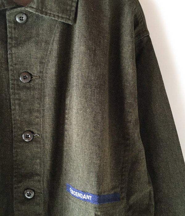 DESCENDANT/DWU WORK SHIRT (OLIVE DRAB)