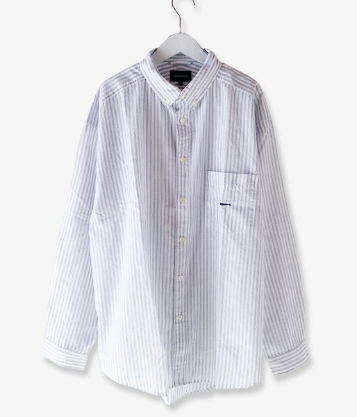 DESCENDANT/HYANNIS B.D LS SHIRT FULL SIZE (WHITE)