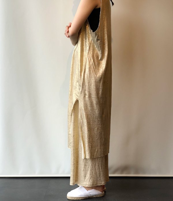 【新品未使用】PHEENY FOLLED LINEN EASY PANTS