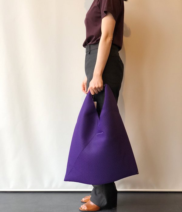 MM6 MAISON MARGIELA/MESH JAPANESE TOTE BAG (PURPLE)