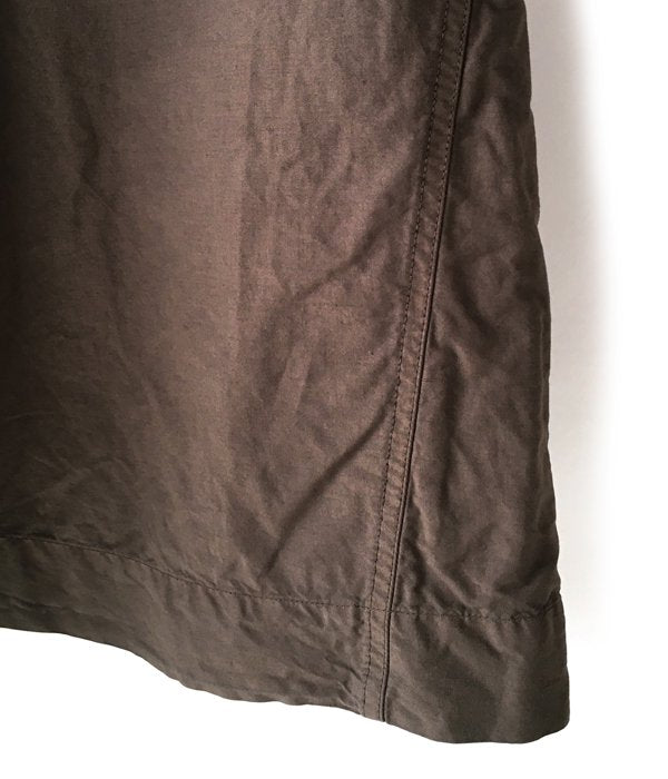 MHL./DRY COTTON LINEN OP (BROWN)