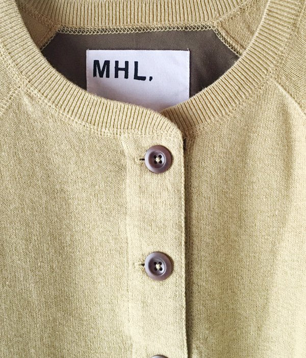 MHL. RECYCLED COTTON (カーディガン)