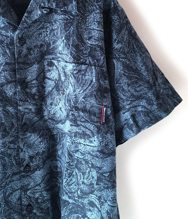 DESCENDANT/SQUAMA TEXTILE SS SHIRT (BLUE)