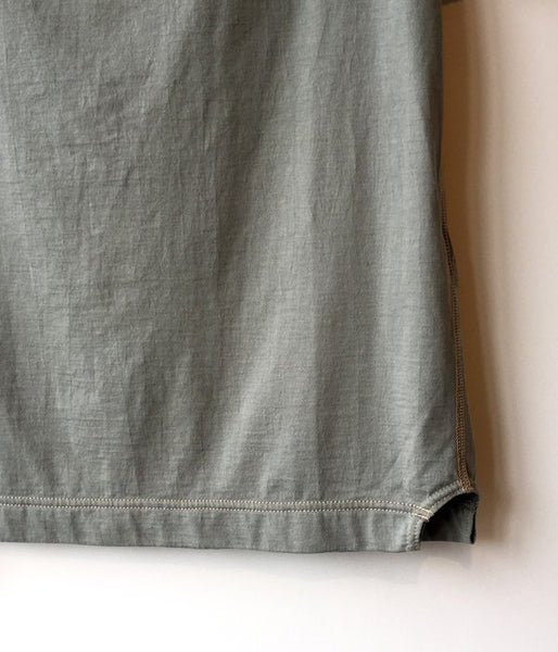 FUMIKA_UCHIDA/BOAT-NECK SHORT-SLEEVE TOP (SAGE)