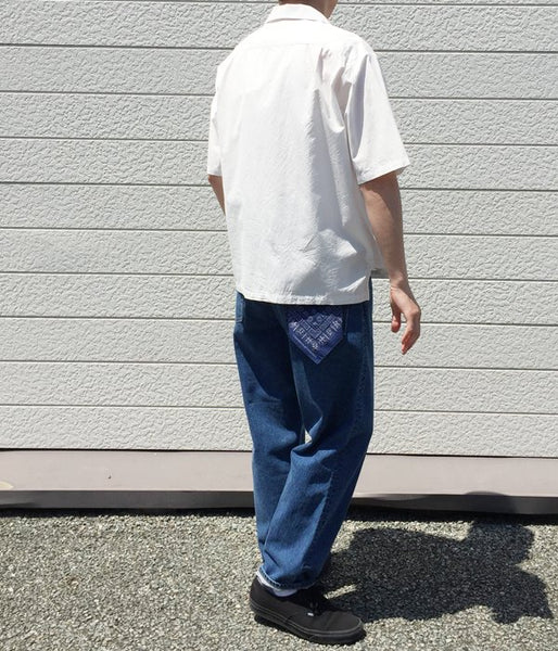 holk/WIDE OPEN SHIRT SS (WHITE)