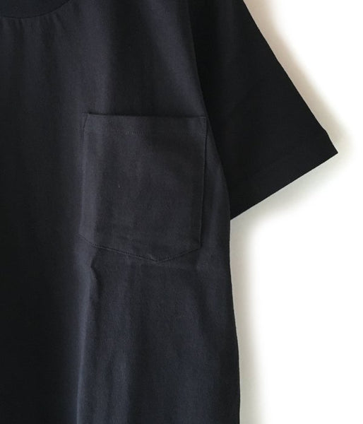 White Mountaineering Wardrobe/CREW NECK POCKET T-SHIRT (BLACK)