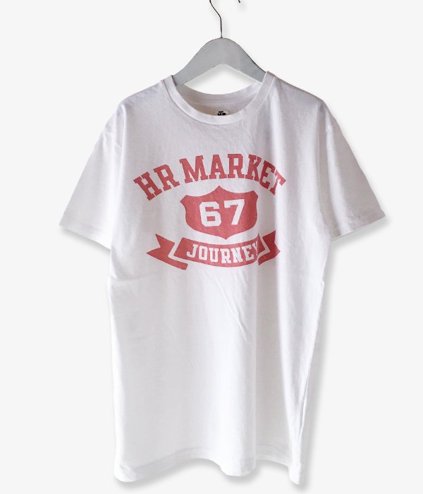 HOLLYWOOD RANCH MARKET/COLLEGE RIBBON HR MARKET T-SHIRT (RED)