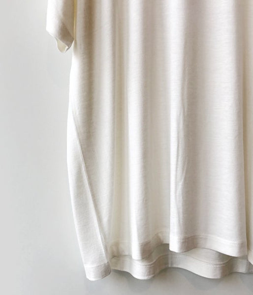 MM6 MAISON MARGIELA/INSIDEOUT LOGO TEE(WHITE)