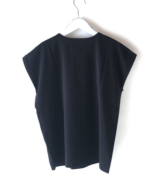 MHL./HIGH TWISTED DRY JERSEY FRENCH SLEEVE (BLACK)