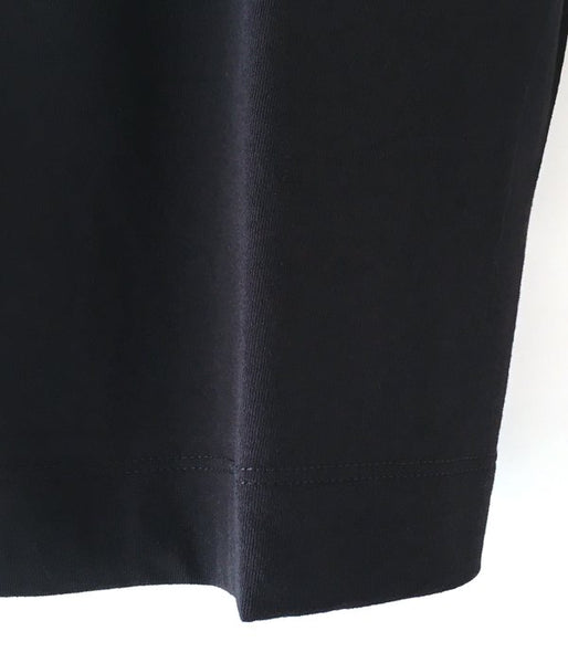 MHL./HIGH TWISTED DRY JERSEY FRENCH SLEEVE (BLACK)