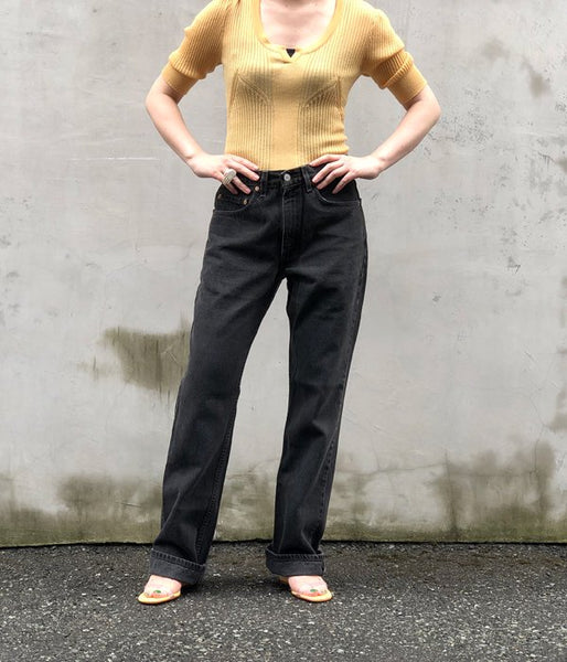 Levi's/90's Levi's 517 BLACK(W31)