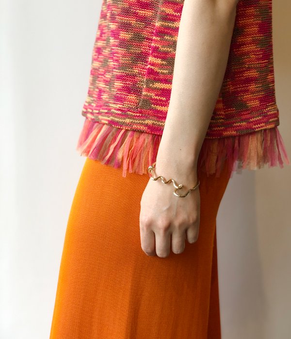 R.ALAGAN/VINE FICKLE BANGLE(GOLD)