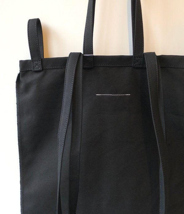 MM6 MAISON MARGIELA/INSIDEOUT LOGO BAG(BLACK)