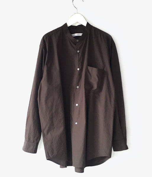 holk/STAND SHIRT (BROWN)