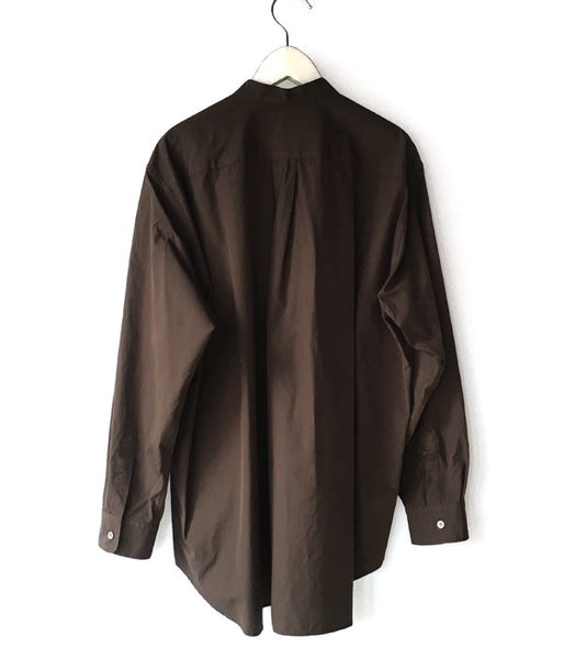 holk/STAND SHIRT (BROWN)