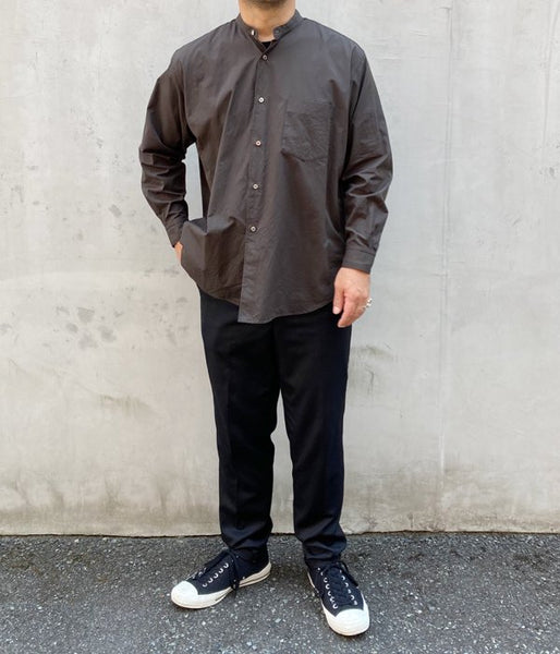 holk/STAND SHIRT (BROWN)