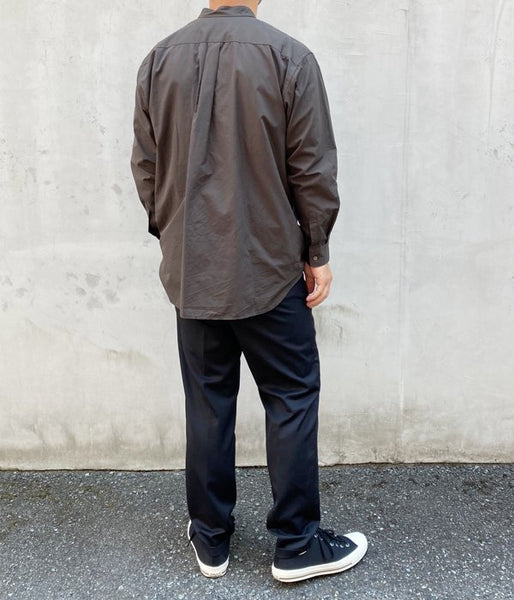 holk/STAND SHIRT (BROWN)