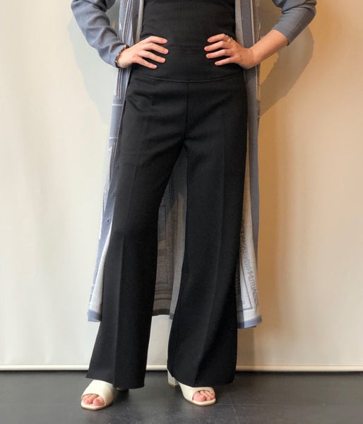 PHEENY/AMUNZEN SIDE STRIPE PANTS(BLACK)