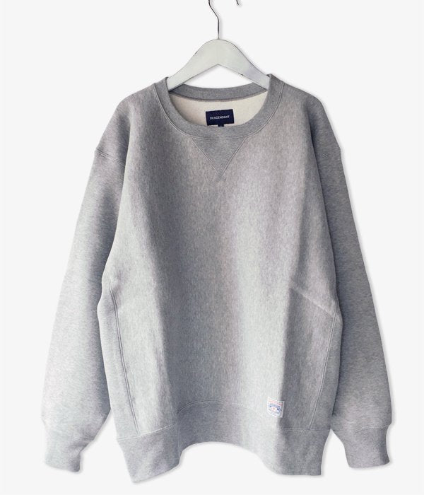 DESCENDANT/PX CREW NECK SWEATSHIRT (GRAY)