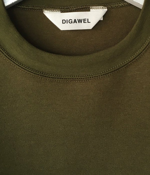 DIGAWEL/DOUBLE KNIT L/S (OLIVE)