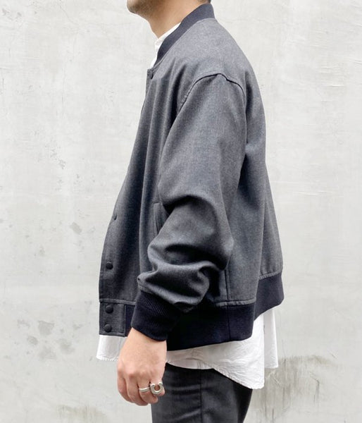 holk/VARSITY JACKET (GRAY)