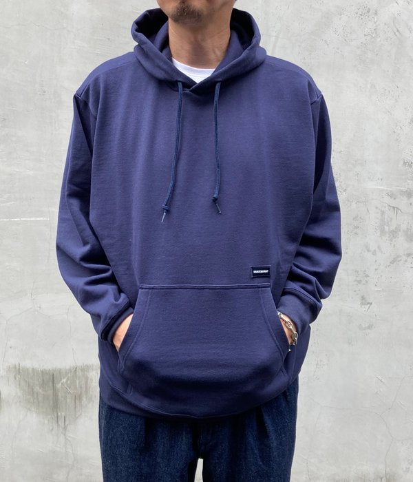 DESCENDANT HOODED SWEAT Mサイズ DESCENDANT/BOX HOODED SWEATSHIRT (NAVY)