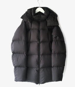 Goldwin Lifestyle/HOODED SPUR DOWN PARKA (BLACK)
