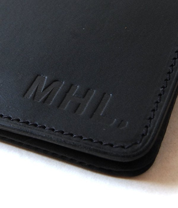 MHL メンズ ロングウォレット MHL./TOUGH LEATHER LONG WALLET (BLACK)
