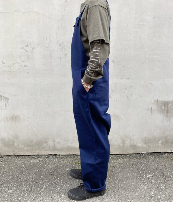 DESCENDANT/WADER TWILL OVERALL (NAVY)