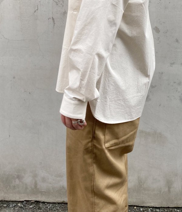 DESCENDANT/WADER TWILL OVERALL (BEIGE)