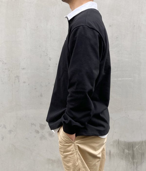 トップス DESCENDANT  NAUTICA PUBA POLO LS DESCENDANT/PUBA POLO LS (NAVY)