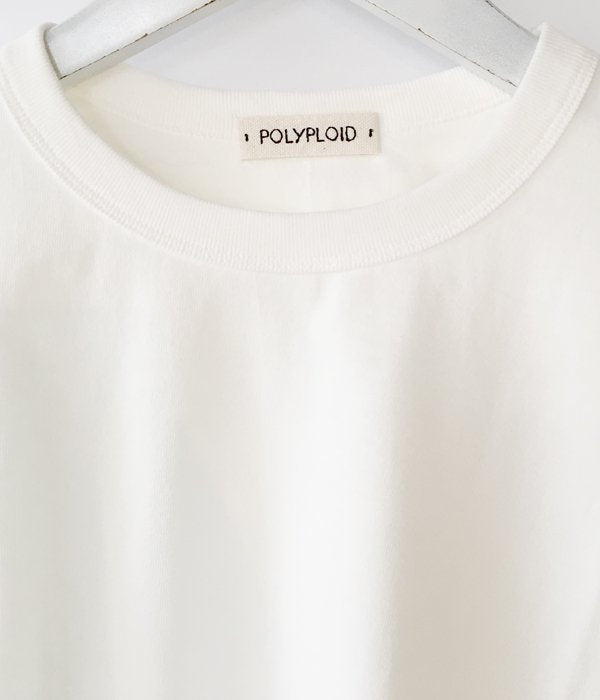 POLYPLOID OVERSIZE LONGSLEEVE C WHITE - Mens | rroomm