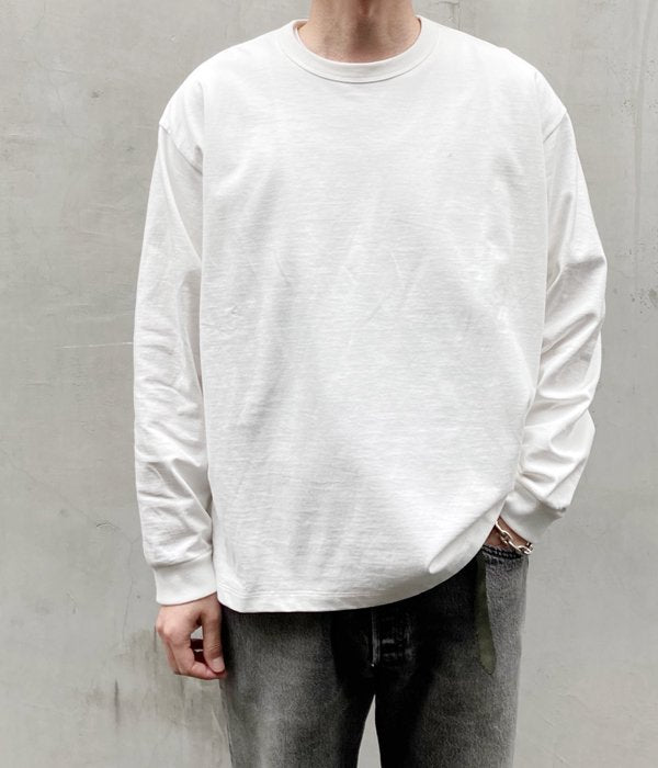 POLYPLOID OVERSIZE LONGSLEEVE C WHITE - Mens | rroomm