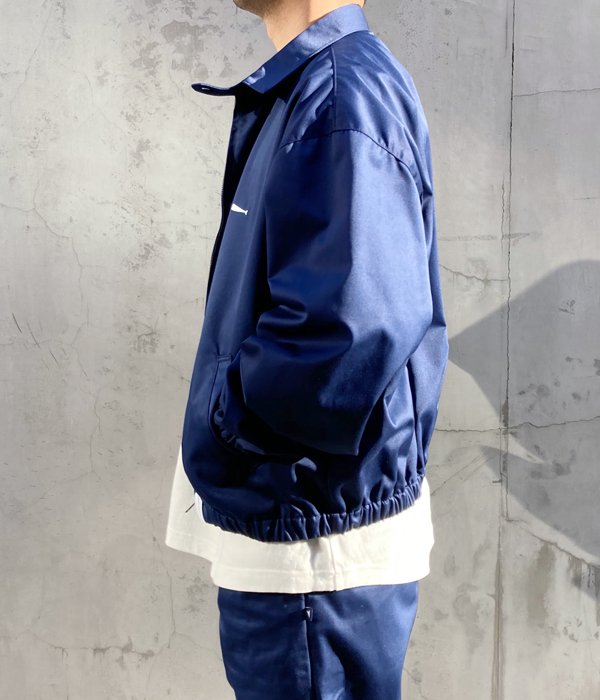 ブルゾン DESCENDANT TEE TWILL JACKET NAVY2 DESCENDANT/TEE TWILL JACKET (NAVY)
