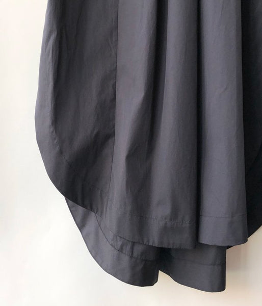 WRYHT/CHO-CHIN SLEEVE FOLK DRESS(BLACK)