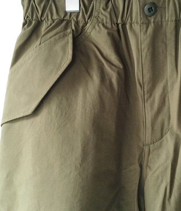 Goldwin/WIDE EASY WIND PANTS (KHAKI)