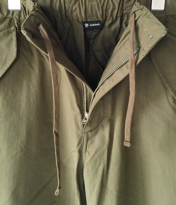 Goldwin/WIDE EASY WIND PANTS (KHAKI)