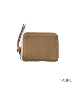 ERA./BUBBLE CALF ROUND VERY MINI WALLET