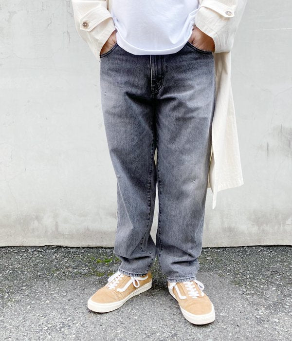 DESCENDANT/1995 BAGGY JEANS (BLACK)