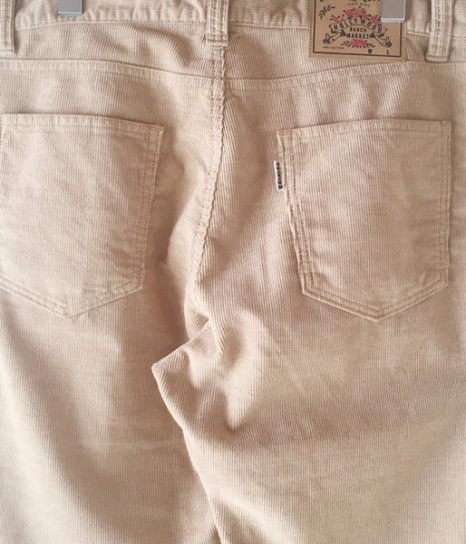 HOLLYWOOD RANCH MARKET/PP38 TC SUMMER CORDUROY BEACH JEANS (COCOA)