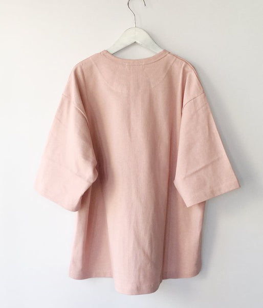 POLYPLOID/T SHIRT C (DUSTY PINK)