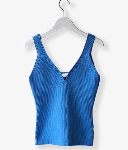 TAN/UV/NECK CAMI(LT.BLUE)