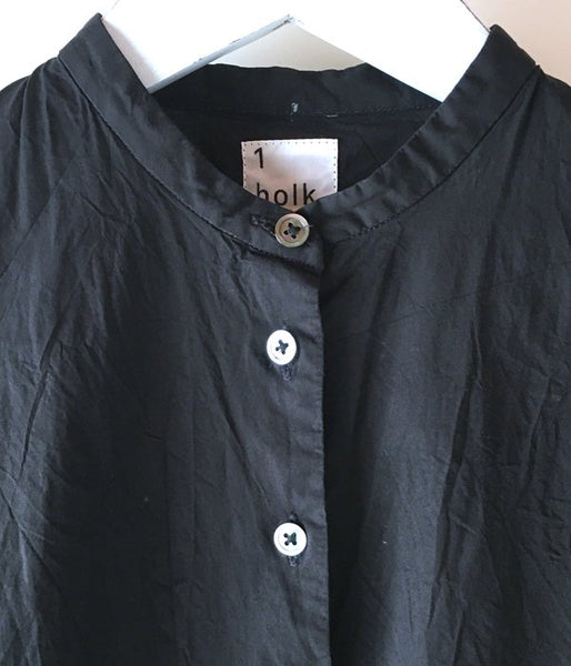 holk/SHIRT DRESS (INK)
